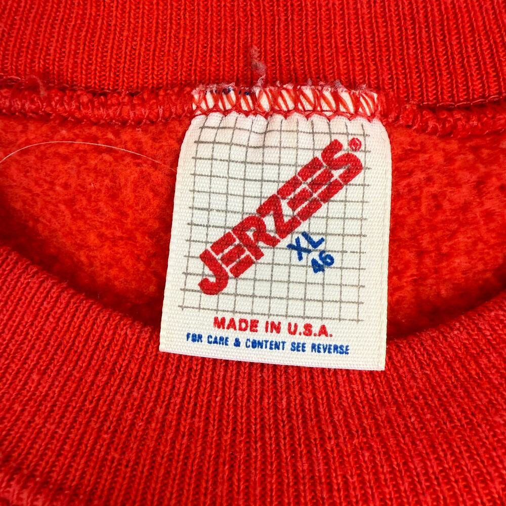 Vintage 90s Jerzees Patchwork Ugly Christmas Swea… - image 7